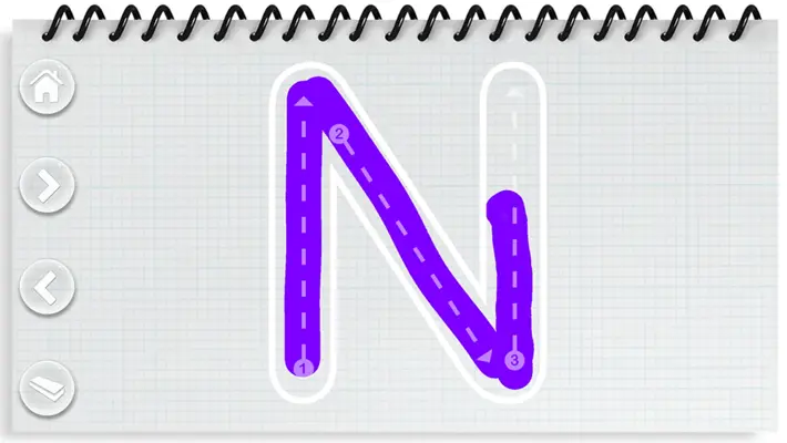 Alphabet Writing android App screenshot 9