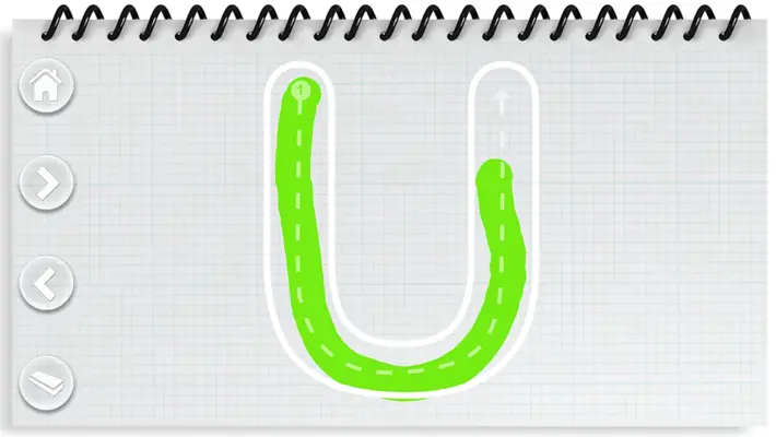 Alphabet Writing android App screenshot 8